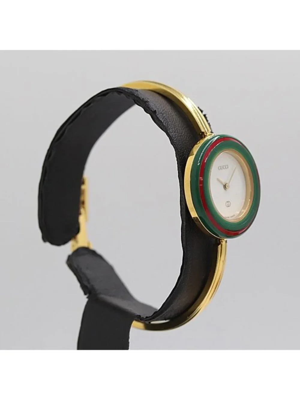 Gucci Change Bezel Quartz White Dial Watch - Picture 3 of 5